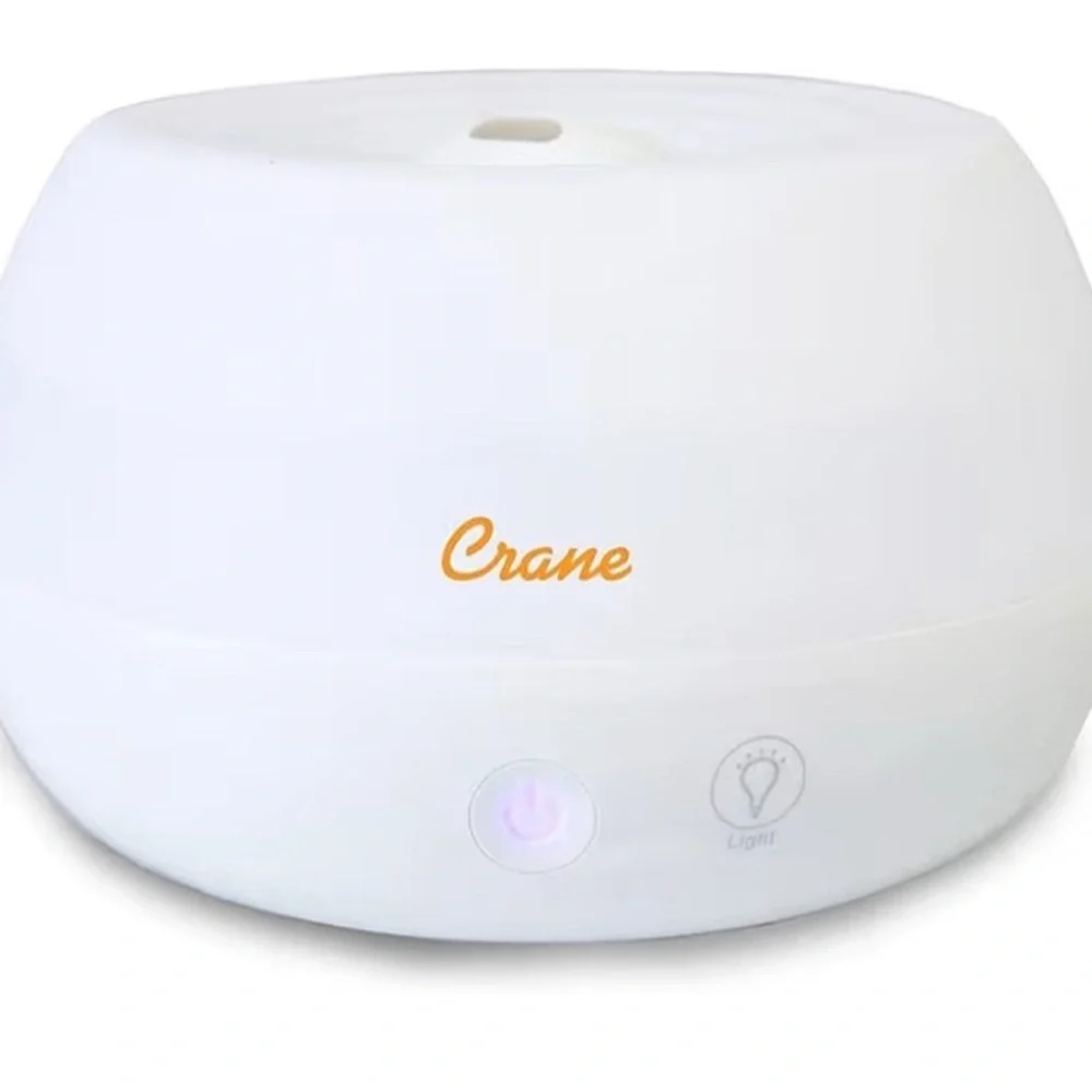 Portable Ultrasonic Humidifier & Aroma Diffuser – Cool Mist, No Filter Required,